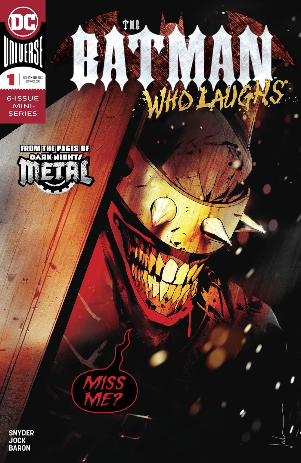 Batman Who Laughs #1 DC Comics Comic Book