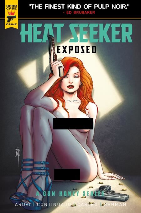 HEAT SEEKER EXPOSED A GUN HONEY SERIES #2 (OF 4) CVR C BRAO NUDE POLYBAGGED VAR (MR)  Titan Comics Comic Book 2025