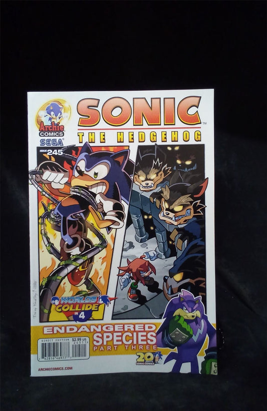 Sonic the Hedgehog #245 2013 Archie Comic Book