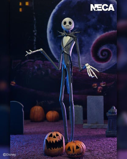 Nightmare Before Christmas 30th Ann Jack Skellington Ult 7in Action Figure