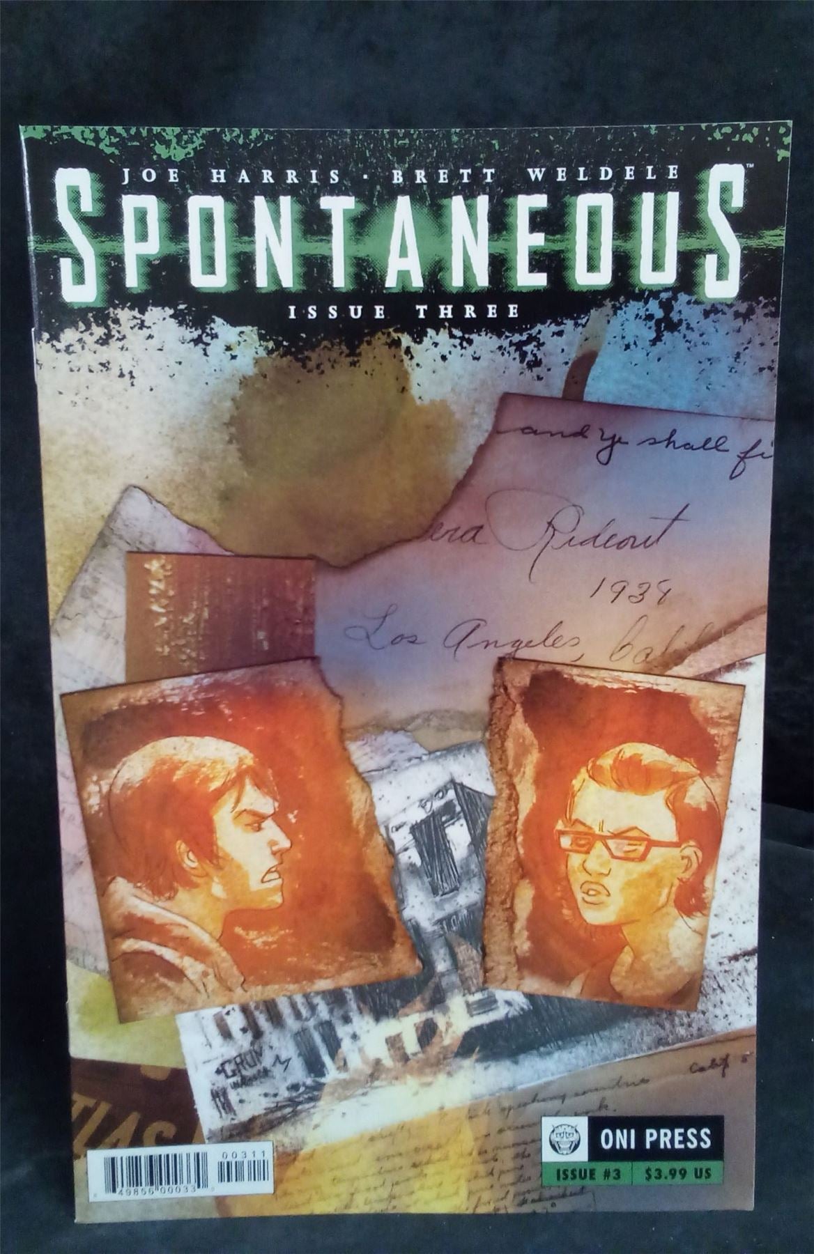 Spontaneous #3 2011 Oni Press Comic Book