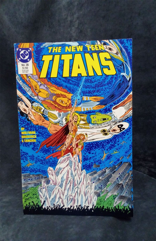 The New Teen Titans #35 1987 DC Comics Comic Book