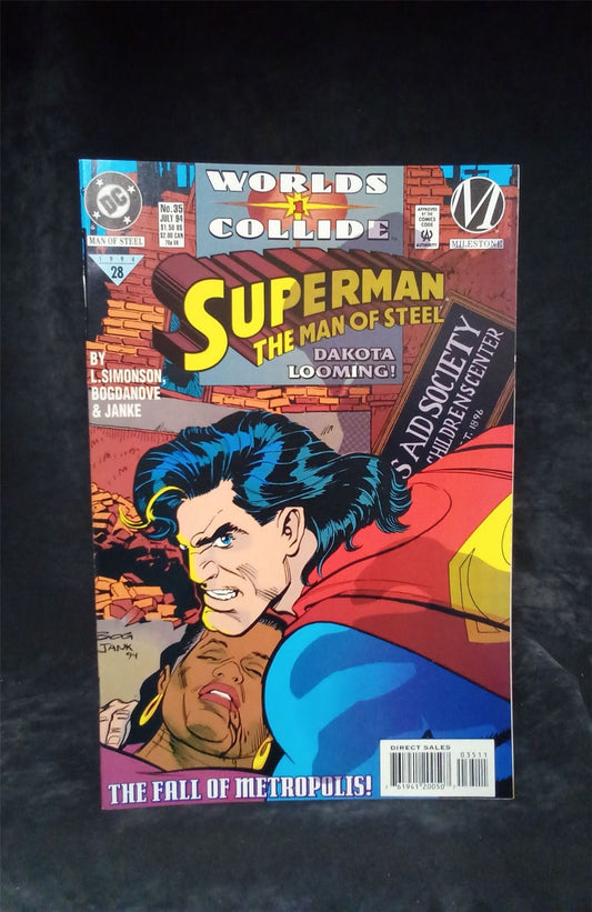 Superman: The Man of Steel #35 1994 DC Comics Comic Book