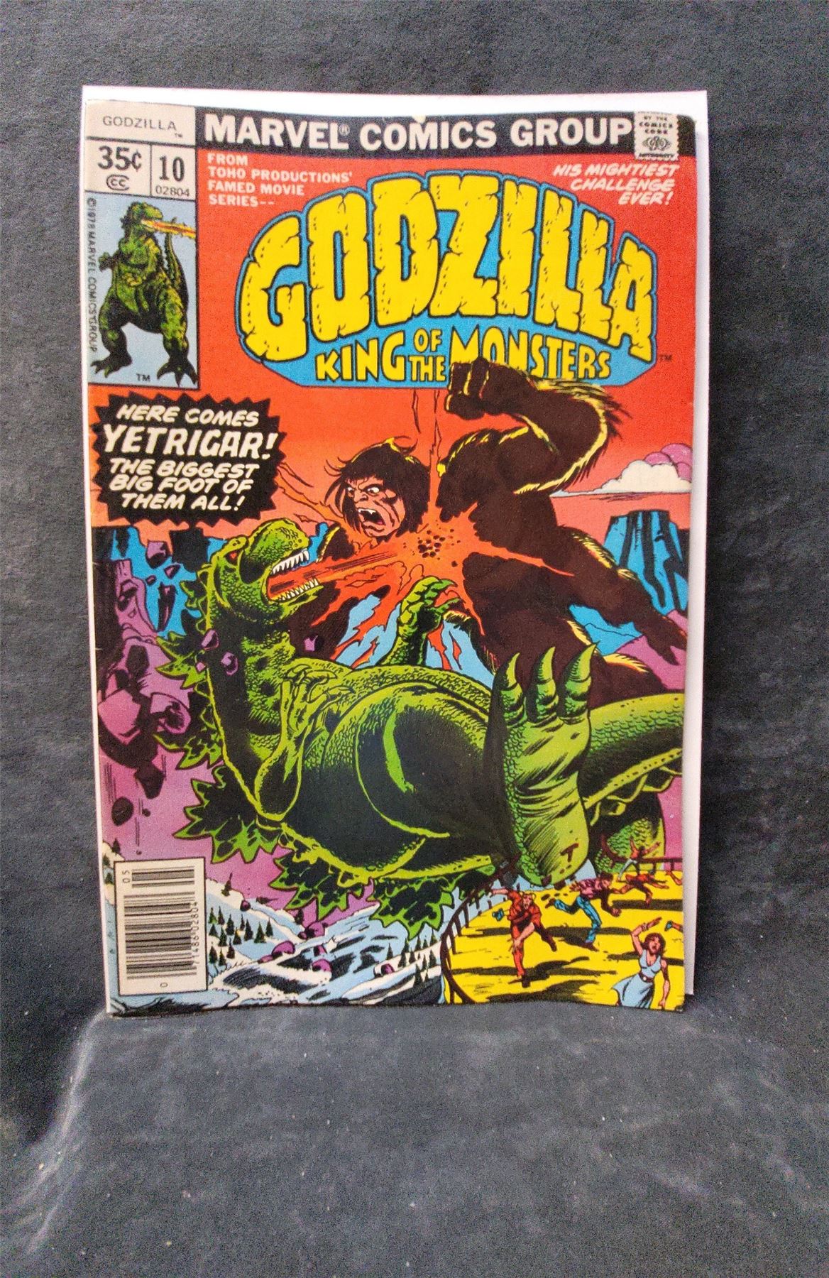 Godzilla #10 1978 marvel Comic Book