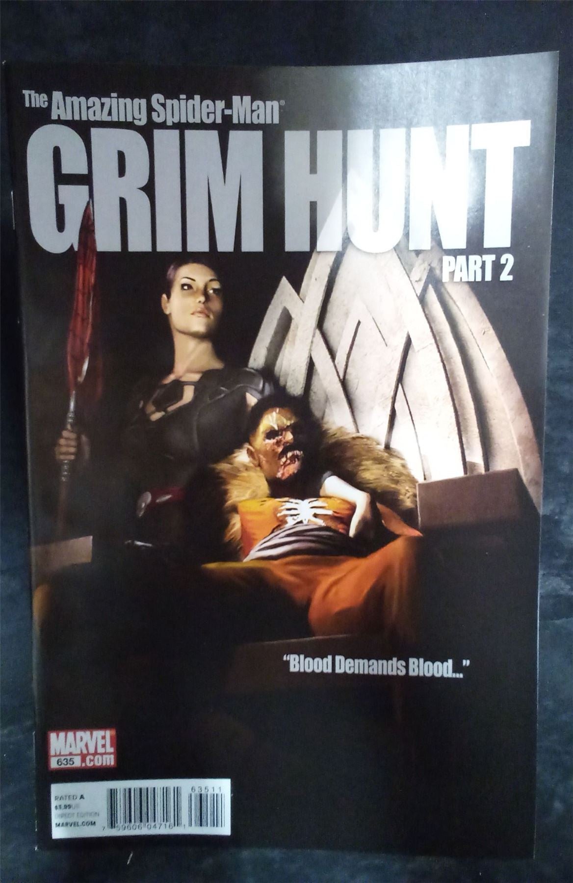 The Amazing Spider-Man #635 Variant Cover 2010 Marvel Comics Comic Book