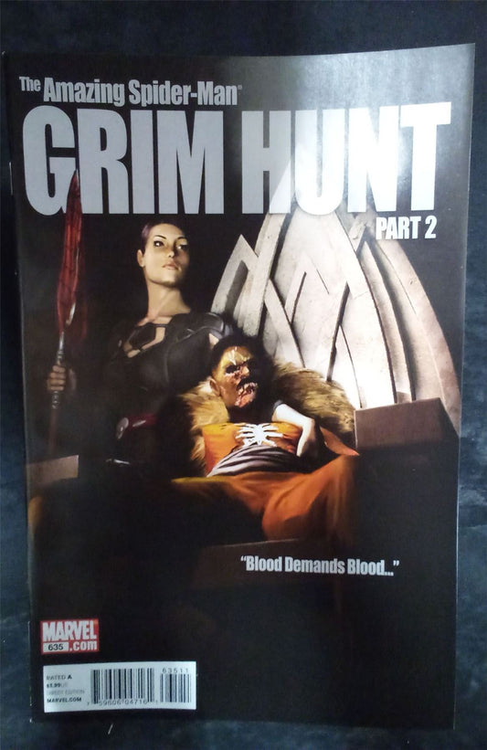 The Amazing Spider-Man #635 Variant Cover 2010 Marvel Comics Comic Book