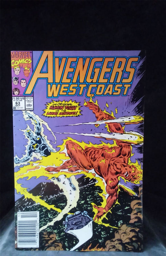 Avengers West Coast #63 1990 Marvel Comics Comic Book