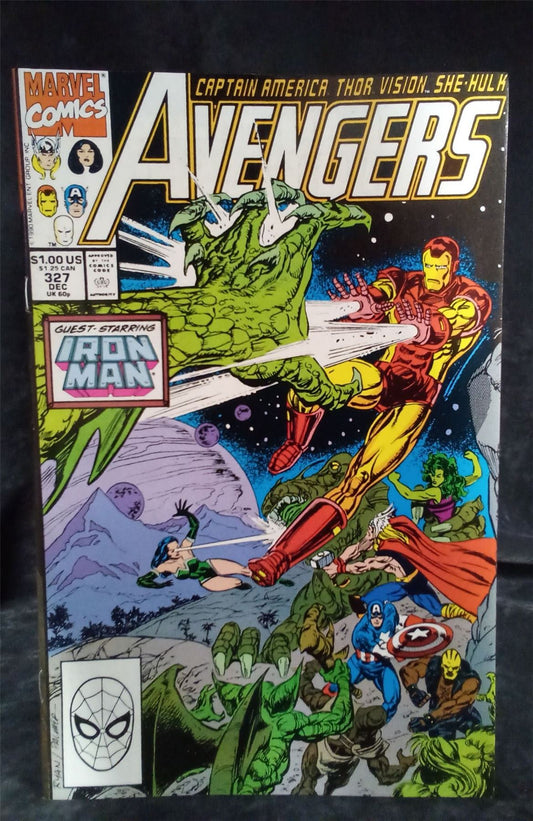 The Avengers #327 1990 Marvel Comics Comic Book