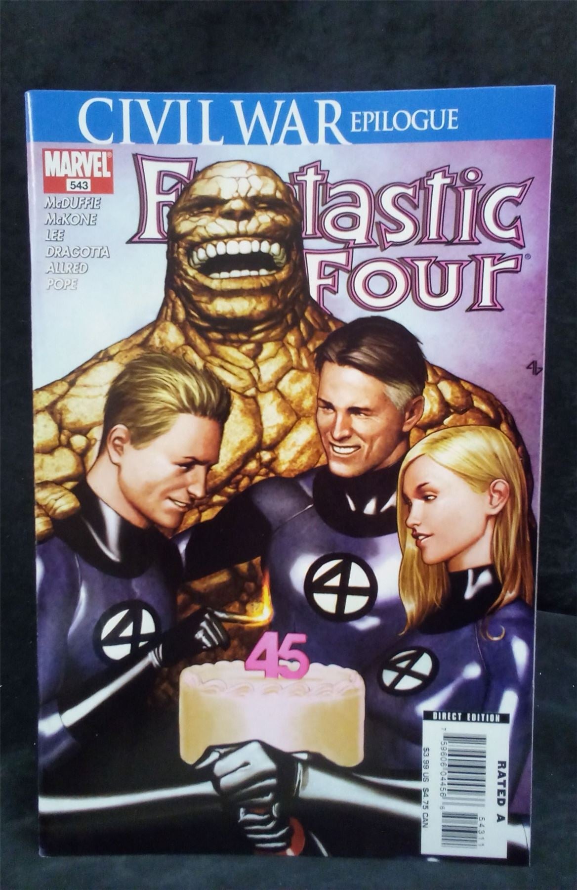 Fantastic Four #543 2007 Marvel Comics Comic Book