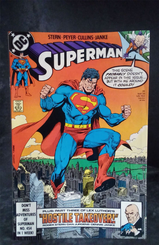 Superman #31 1989 DC Comics Comic Book