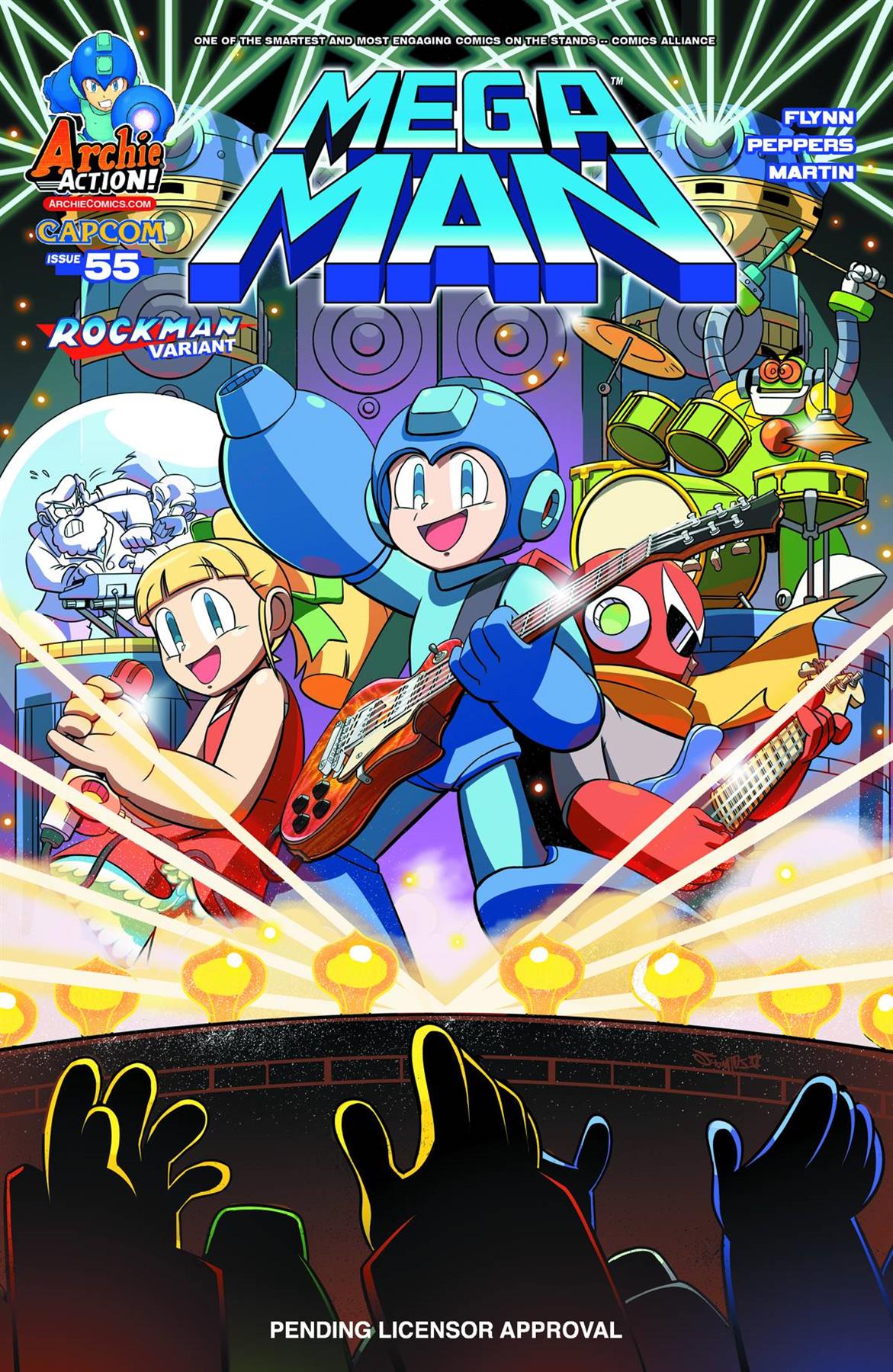 Mega Man #55 Var Cvr B Jampole (Var Cvr B Jampole) Archie Comic Publications Comic Book