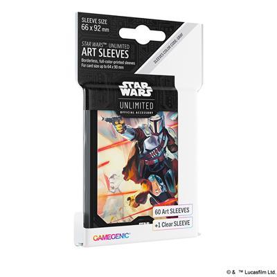 Star Wars Unlimited Art Sleeve Mandalorian by Gamegenic