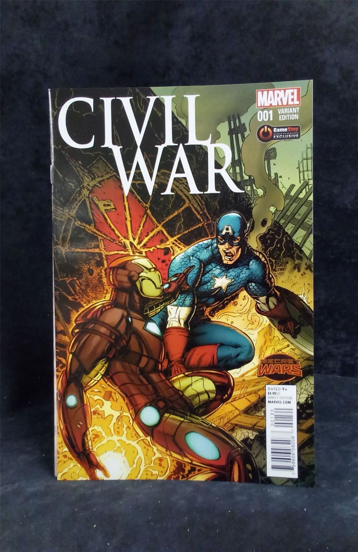 Civil War #1 Gamestop Cover 2015 Marvel Comics Comic Book