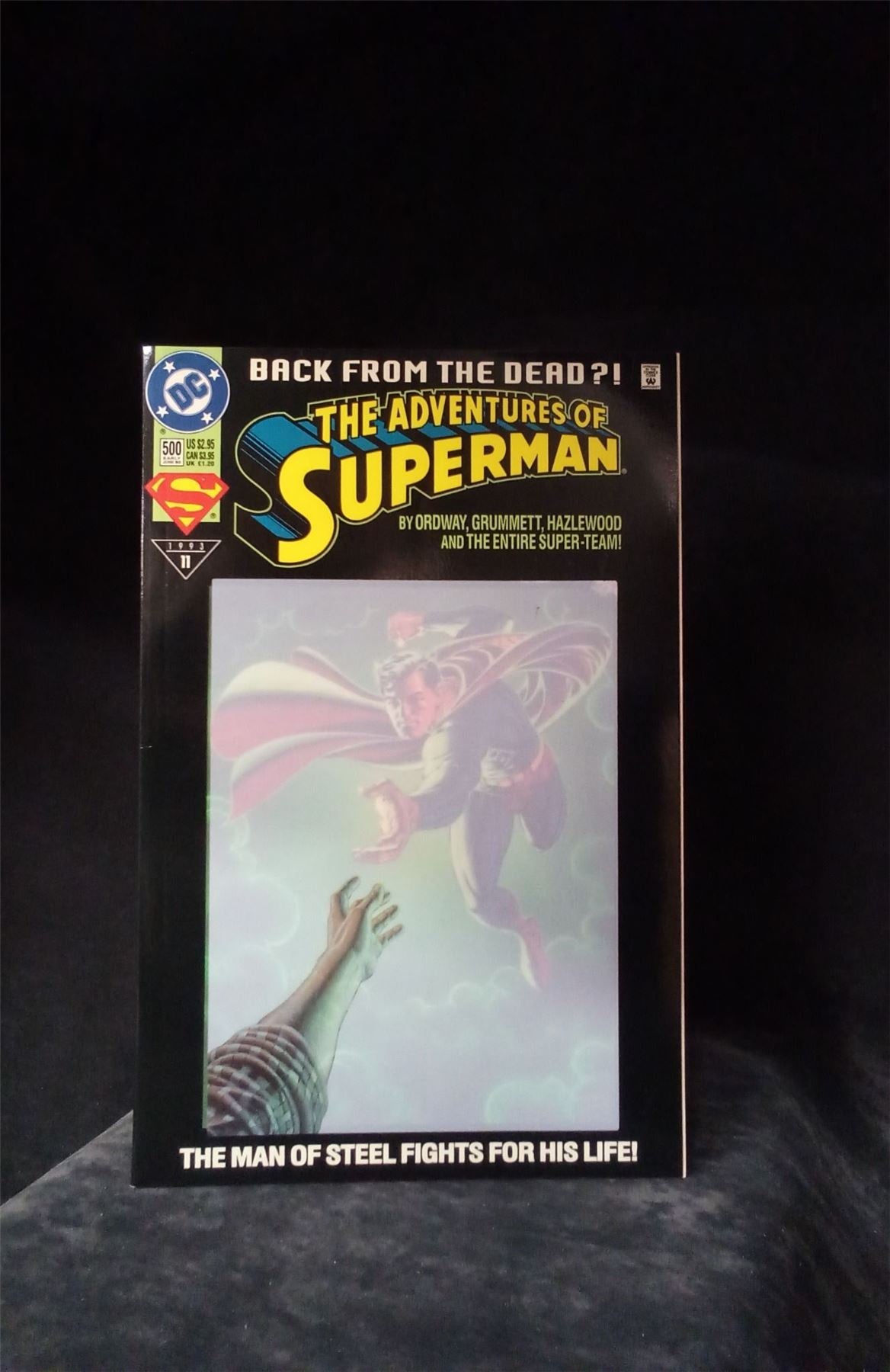 Adventures of Superman #500 Collector&#039;s Edition Cover 1993 DC Comics Comic Book