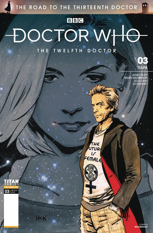 Doctor Who Road To 13th Dr #3 12th Cvr A Hack (12th Cvr A Hack) Titan Comics Comic Book