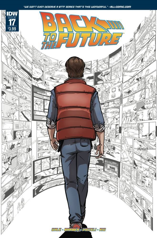 Back To The Future #17 Idw Publishing Comic Book