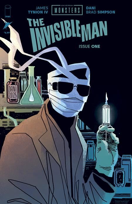 UNIVERSAL MONSTERS THE INVISIBLE MAN #1 (OF 4) CVR A DANI & BRAD SIMPSON  Image Comics Comic Book 2025