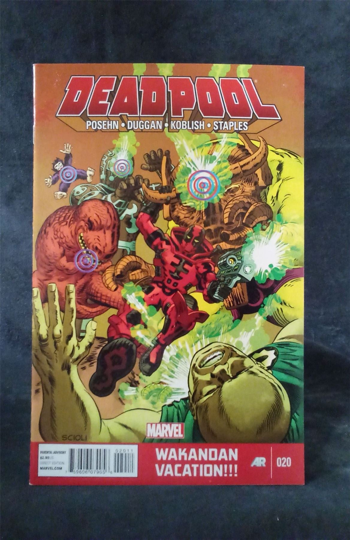 Deadpool #20 2014 Marvel Comics Comic Book