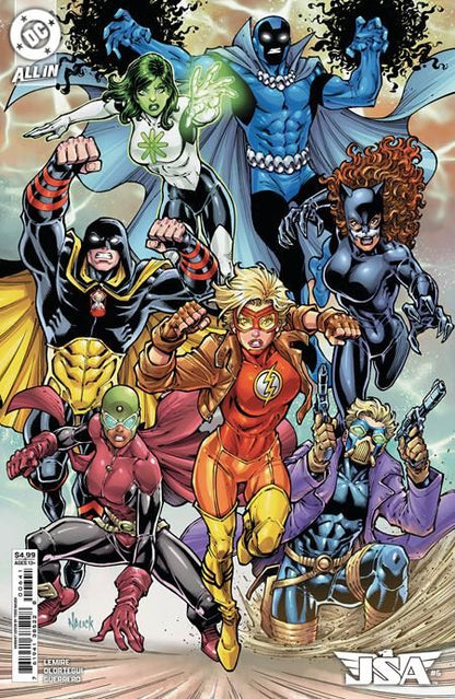 JSA #6 CVR D TODD NAUCK CARD STOCK VAR  DC Comics Comic Book 2025