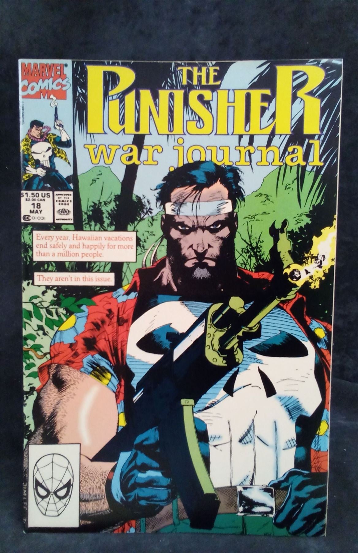 The Punisher War Journal #18 1990 Marvel Comics Comic Book