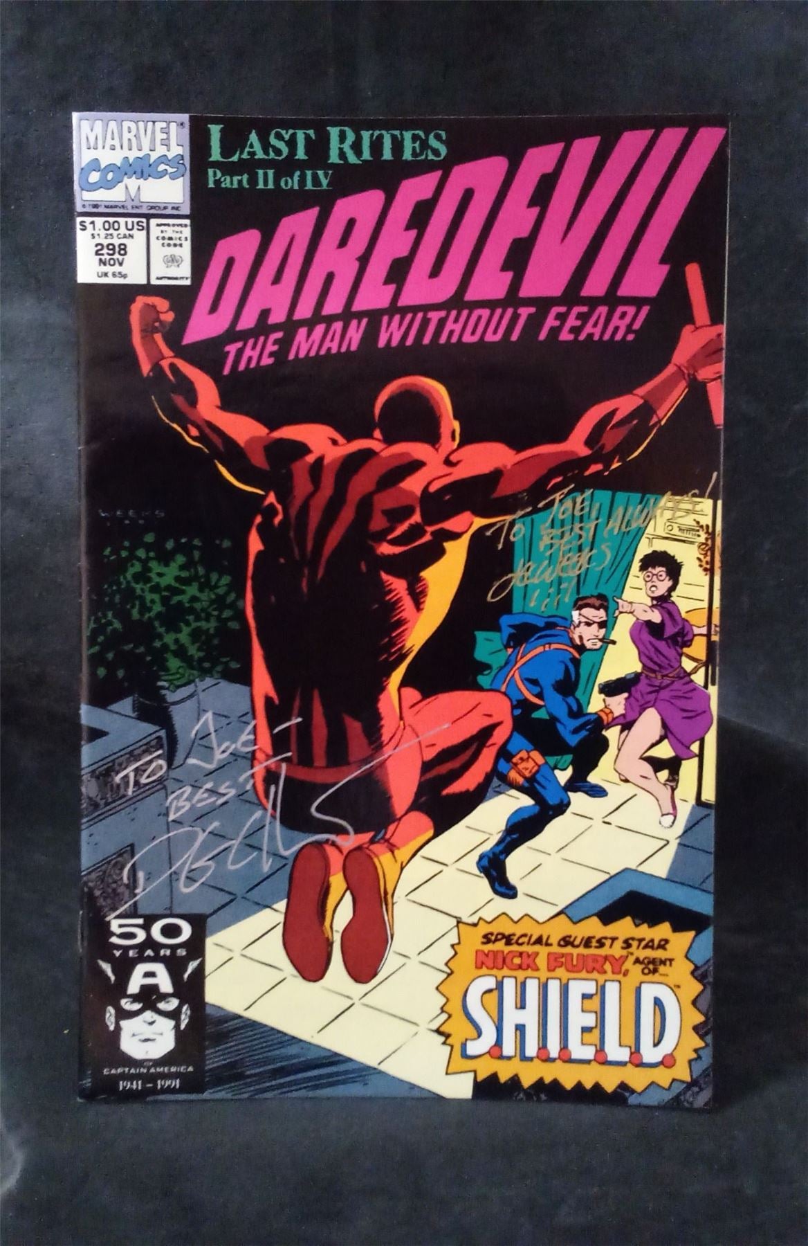 Daredevil #298 1991 Marvel Comics Comic Book
