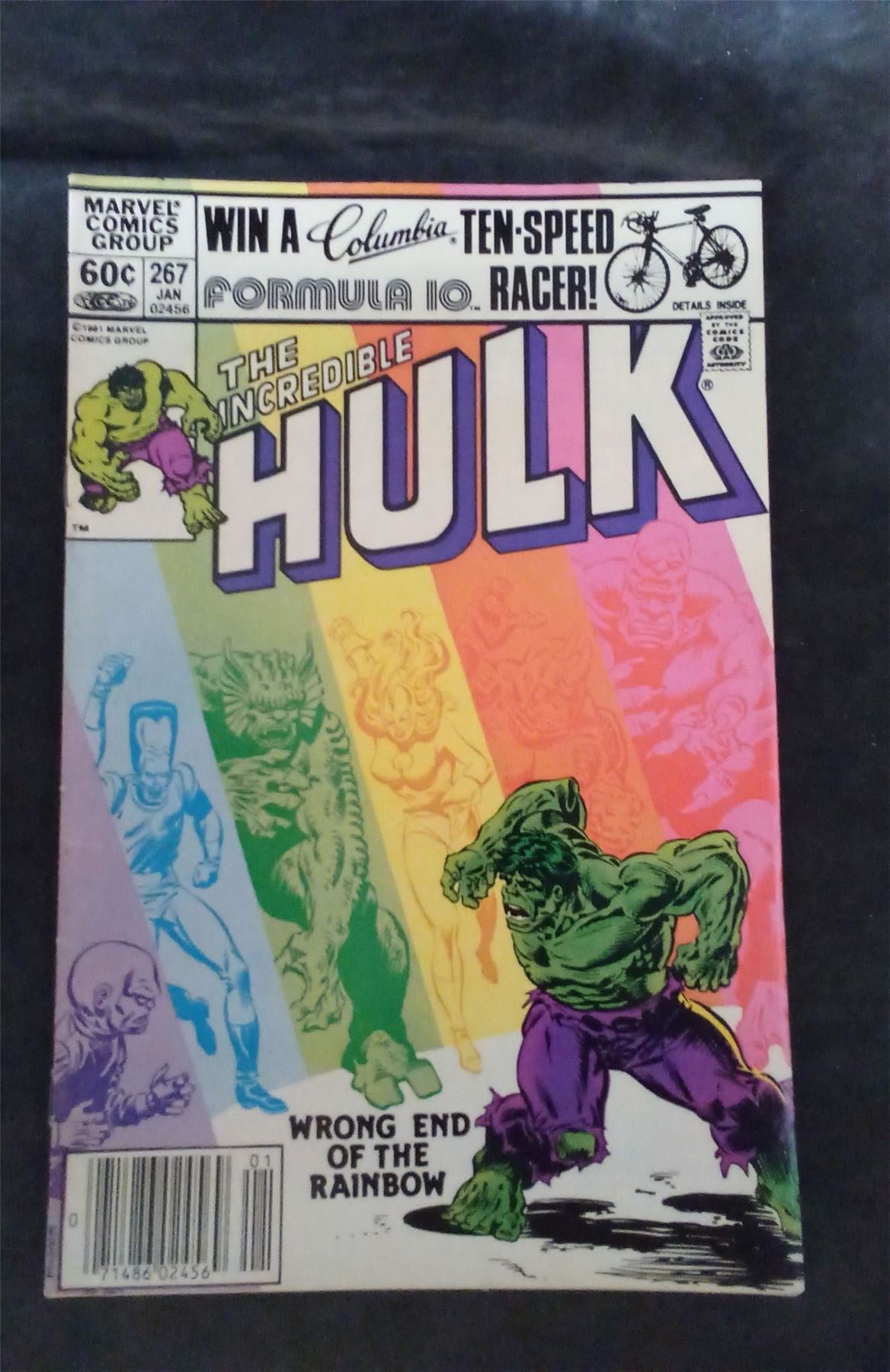 The Incredible Hulk #267 1982 marvel Comic Book