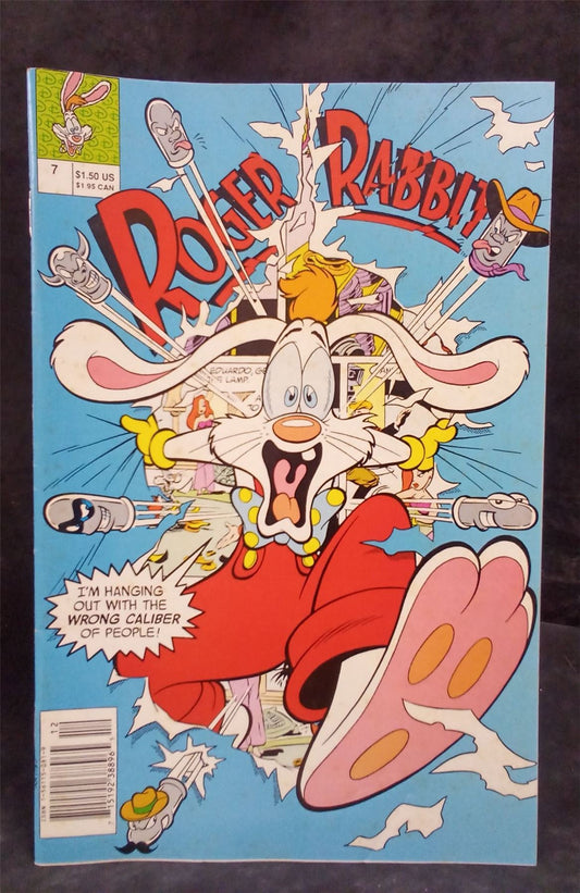 Roger Rabbit #7 1990 Disney Comic Book