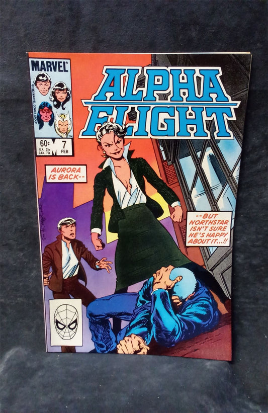 Alpha Flight #7 Direct Edition 1984 marvel Comic Book