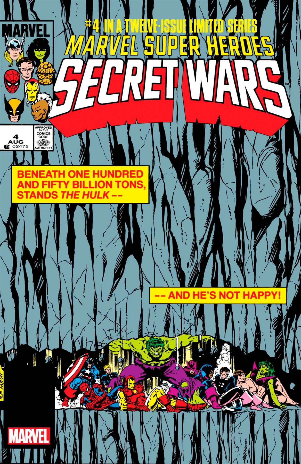Msh Secret Wars Facsimile Edition #4 () Marvel Prh Comic Book 2024
