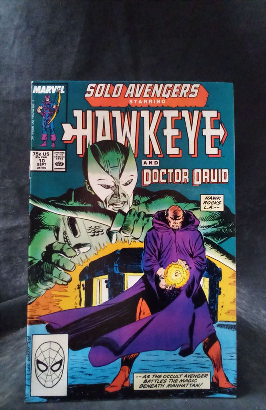 Solo Avengers #10 1988 Marvel Comics Comic Book