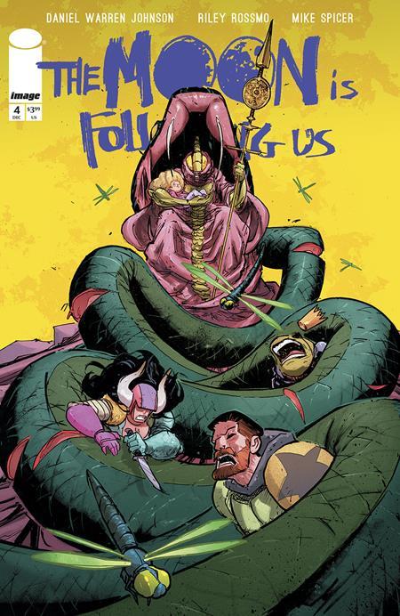 The Moon Is Following Us #4 (of 10) Cvr A Riley Rossmo & Mike Spicer Image Comics Comic Book