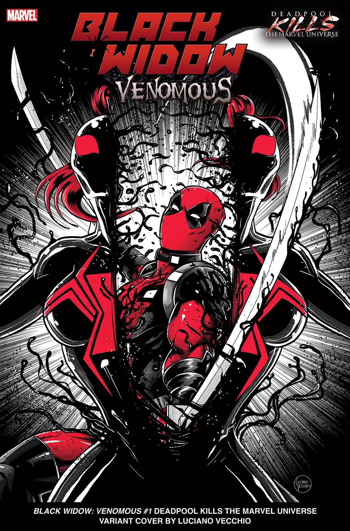 Black Widow Venomous #1 Deadpool Kills The Marvel Univ Var  Marvel Prh Comic Book 2024