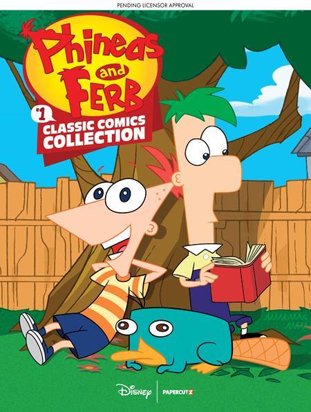 Phineas And Ferb Classic Comics Collection Tp Vol 1 Papercutz Comic Book