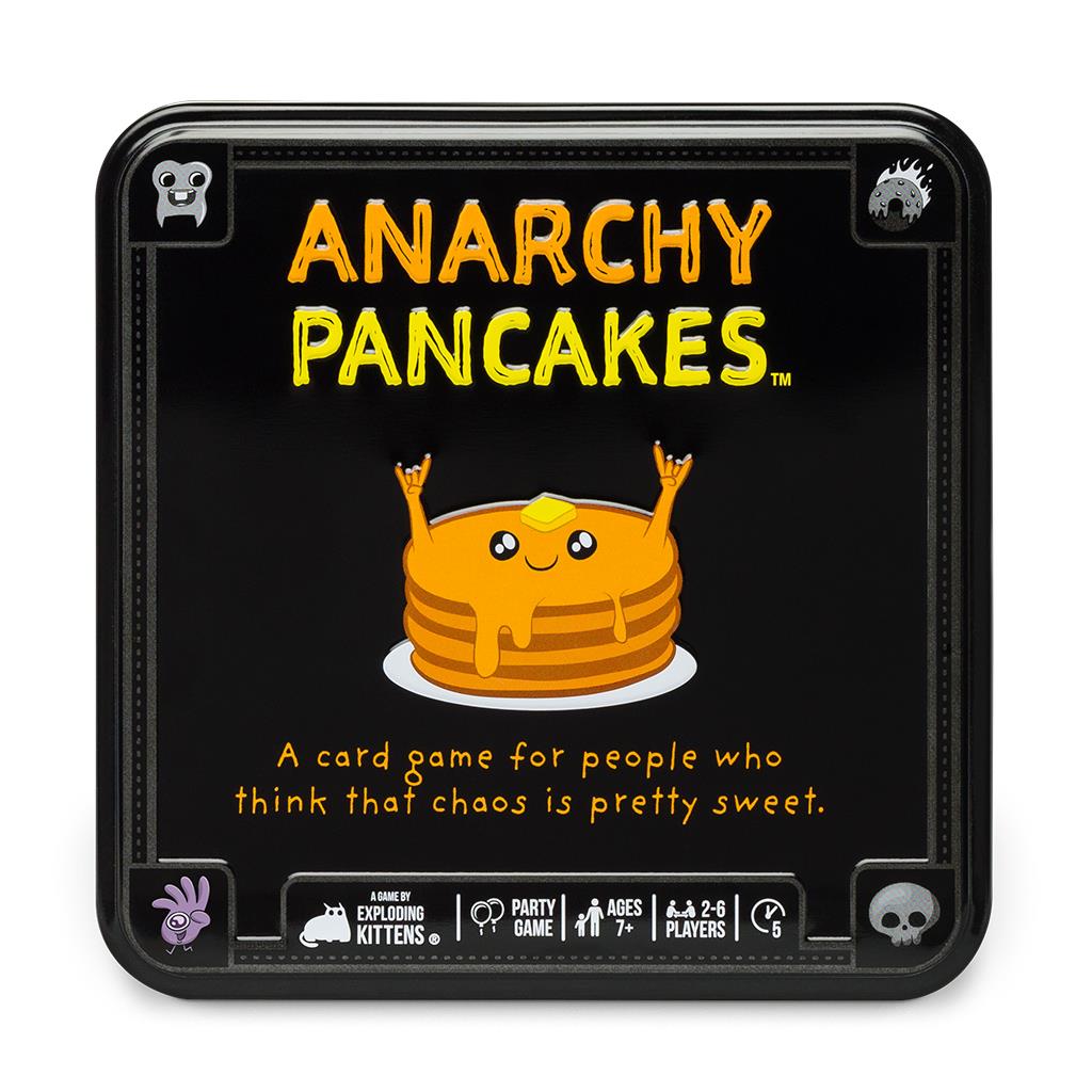 Anarchy Pancakes (Tin Edition) By Exploding Kittens Board Game