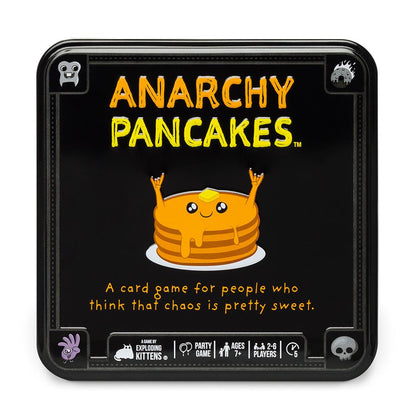 Anarchy Pancakes (Tin Edition) By Exploding Kittens Board Game