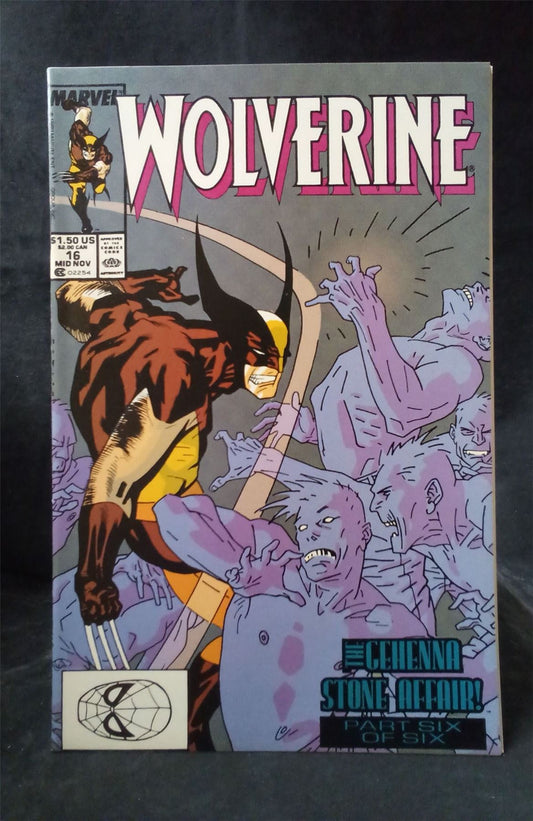 Wolverine #16 1989 Marvel Comics Comic Book