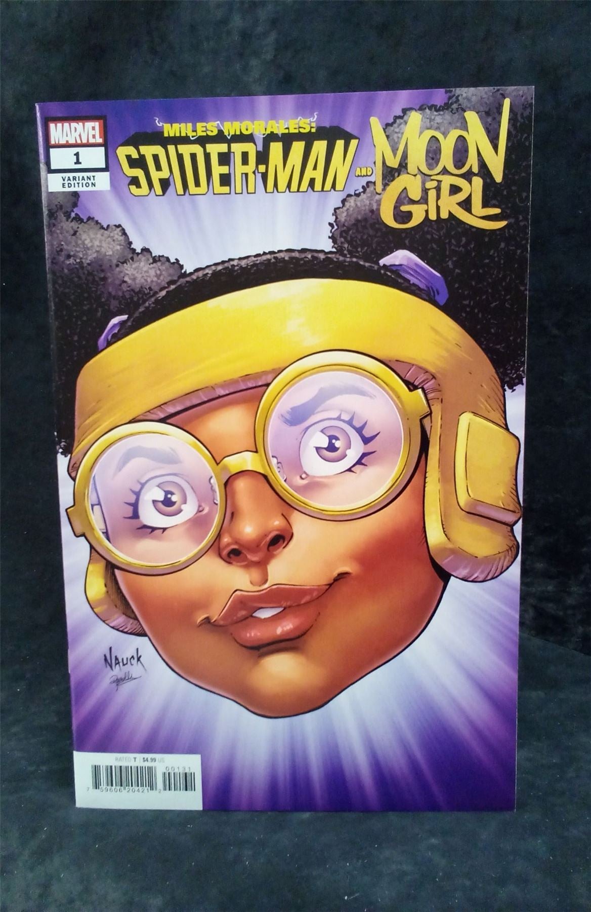 Miles Morales: Spider-Man and Moon Girl Nauck Cover 2022 Marvel Comics Comic Book