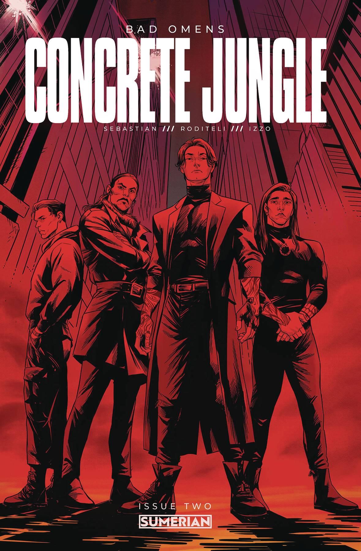 Bad Omens Concrete Jungle #2 (of 4) Cvr A Fiorelli (mr) Massive Comic Book