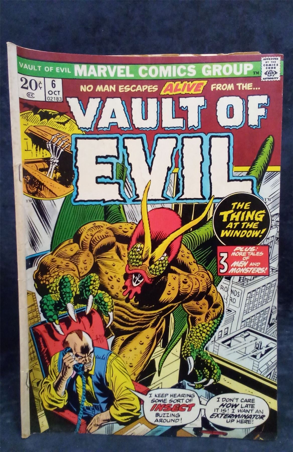 Vault of Evil #6 1973 Marvel Comics Comic Book