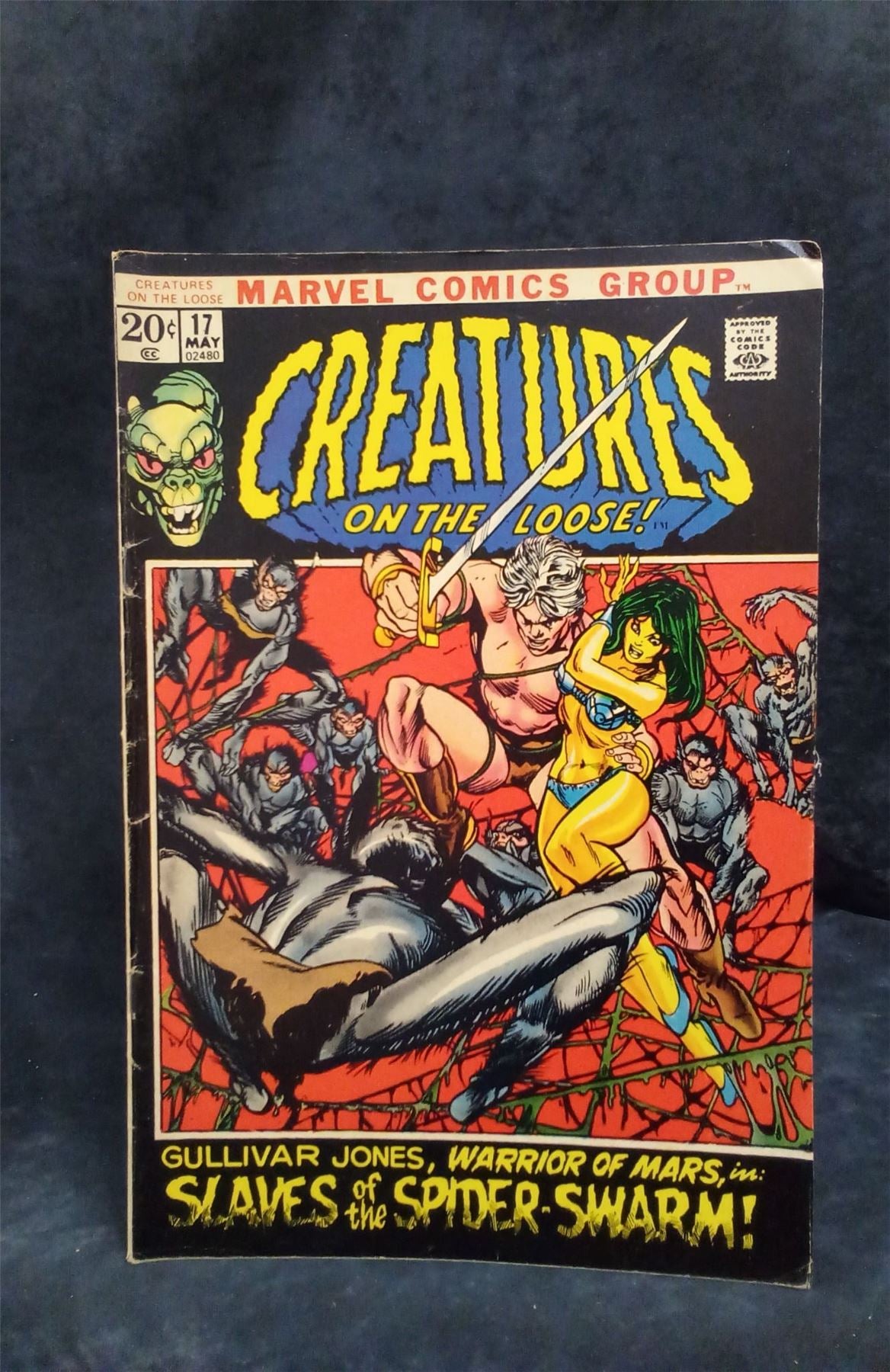 Creatures on the Loose #17 1972 Marvel Comics Comic Book