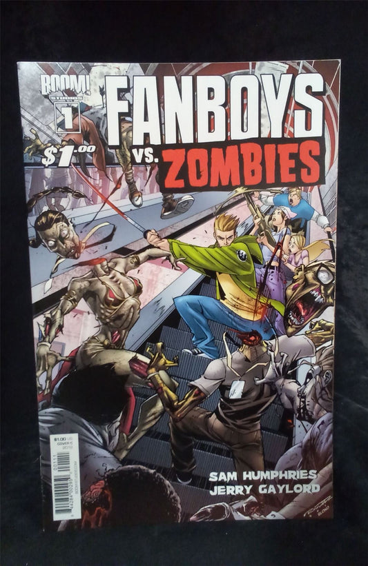 Fanboys vs. Zombies #1 Cover C Khary Randolph 2012 Boom Studios Comic Book