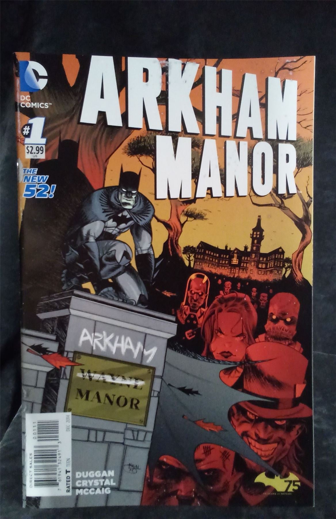 Arkham Manor #1  2014 DC Comics Comic Book