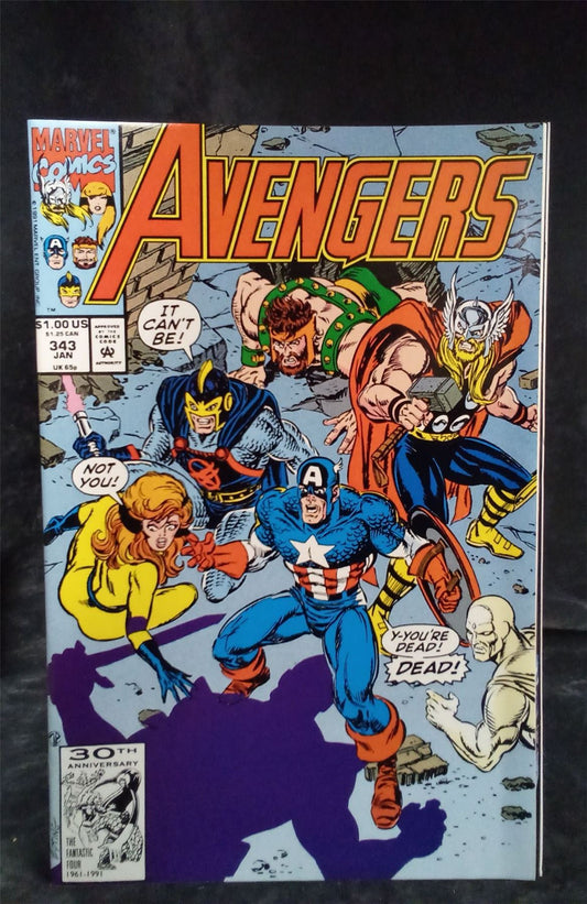The Avengers #343 1992 Marvel Comics Comic Book