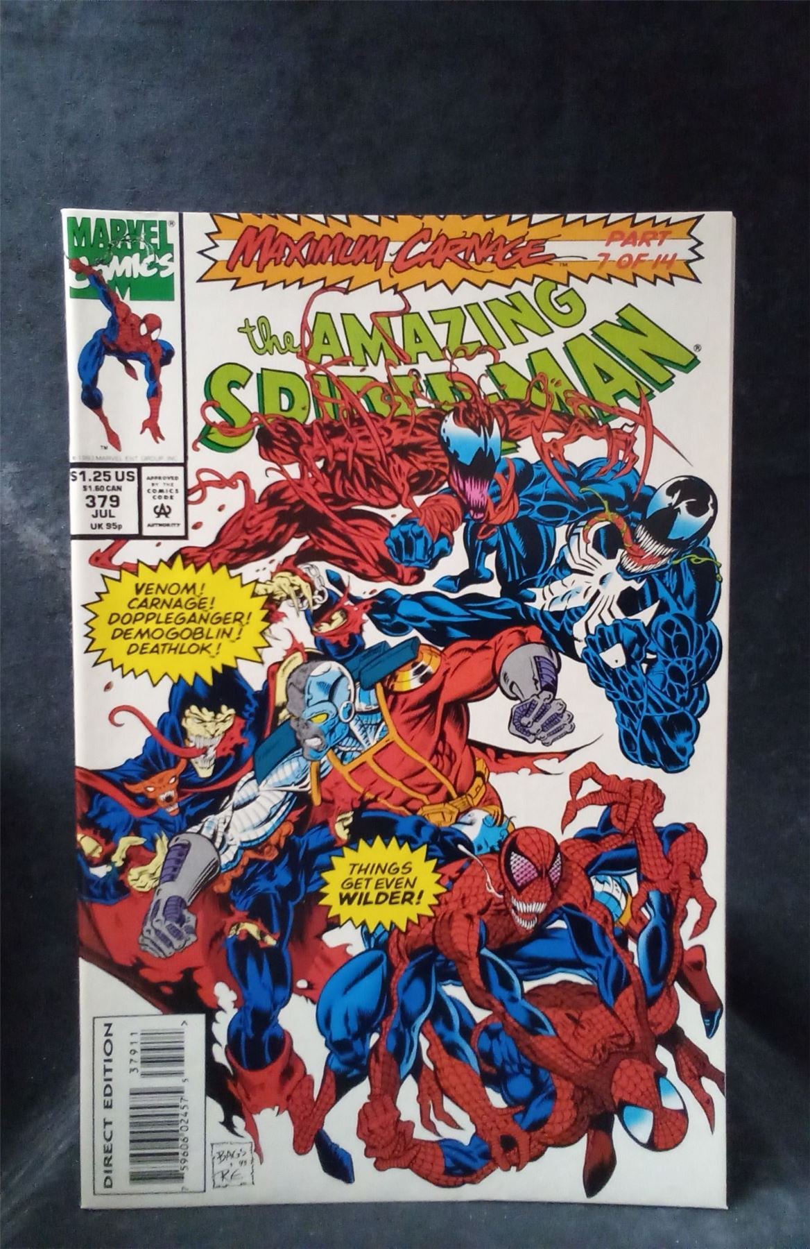 The Amazing Spider-Man #379 1993 Marvel Comics Comic Book