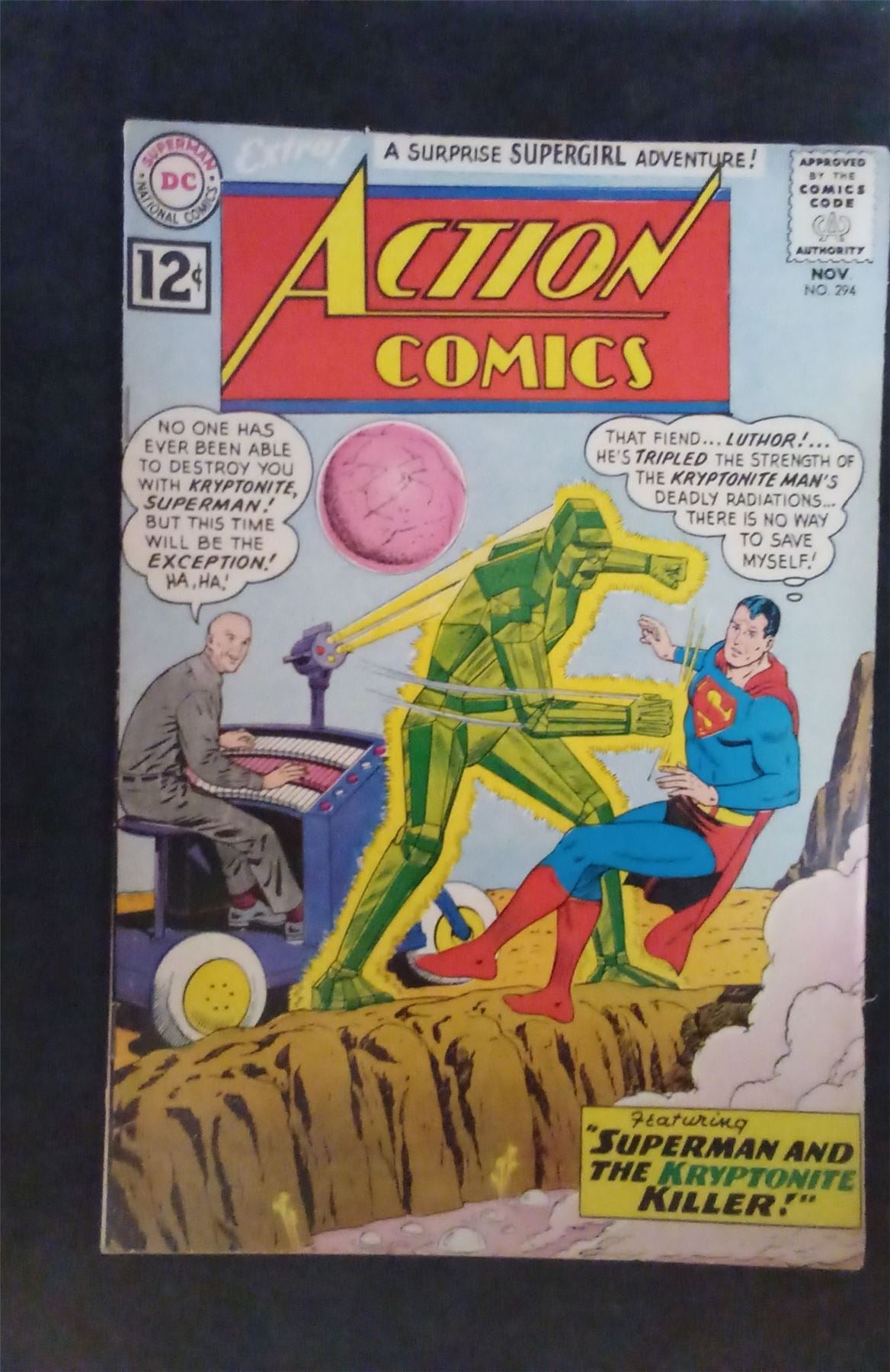 Action Comics #294 1962 dc-comics Comic Book
