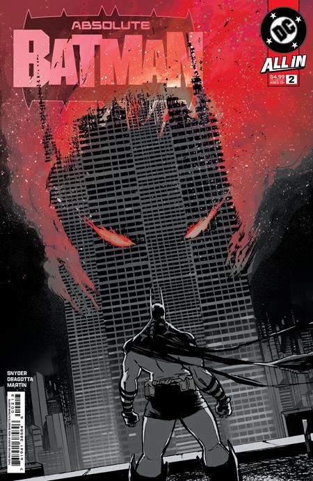 Absolute Batman #2 Third Printing  DC Comics Comic Book 2025