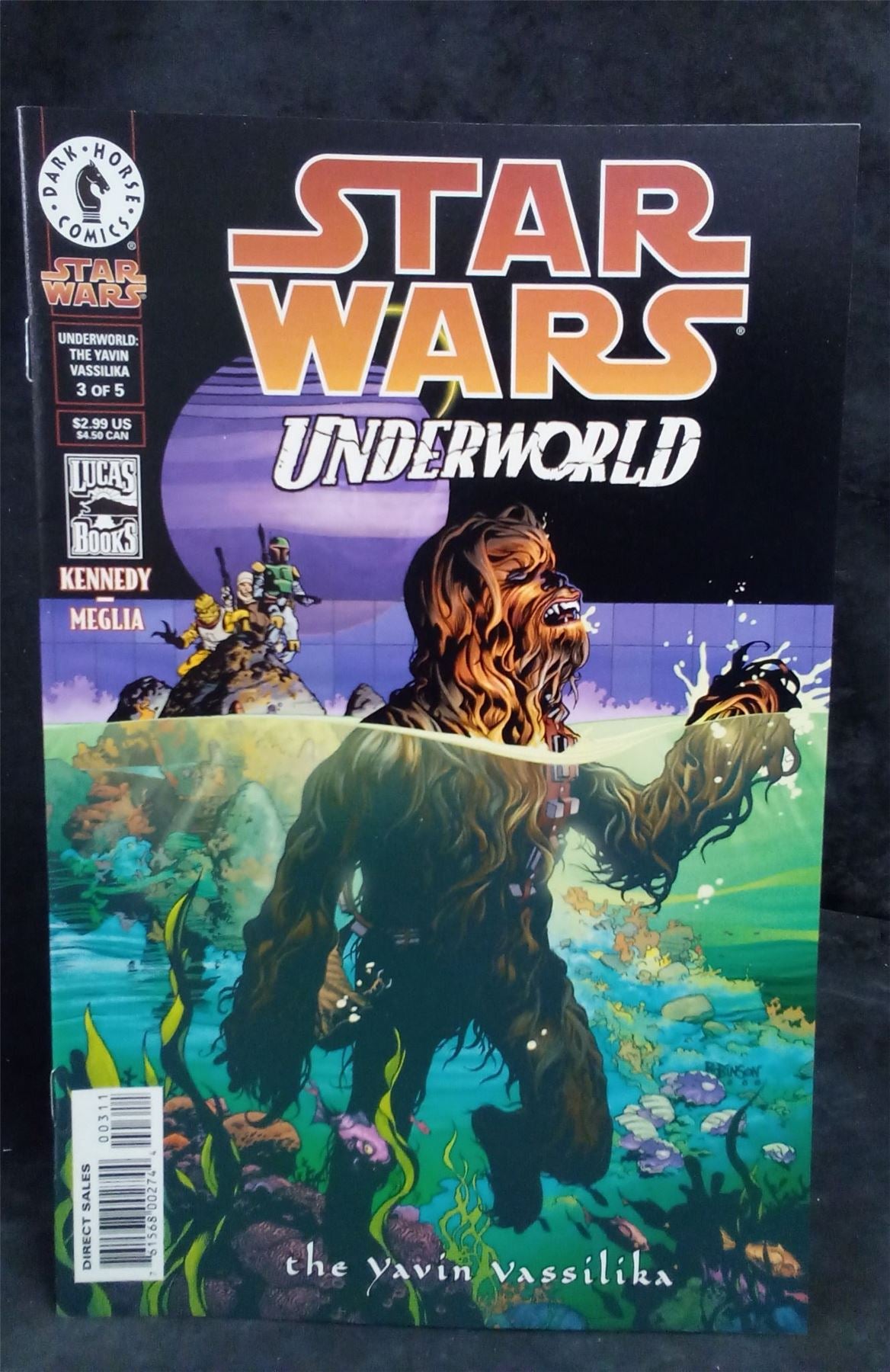 Star Wars: Underworld - The Yavin Vassilika #3 2001  Comic Book