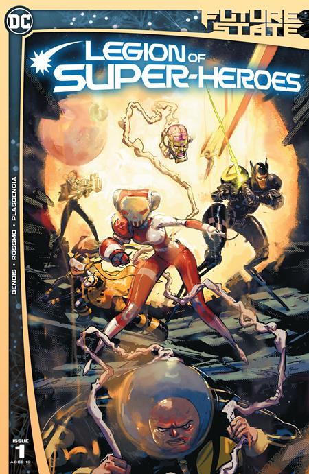 Future State Legion Of Super-heroes #1 (of 2) Cvr A Riley Rossmo DC Comics Comic Book