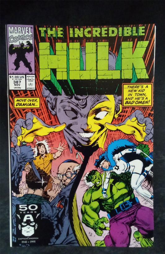 The Incredible Hulk #387 1991 Marvel Comic Book