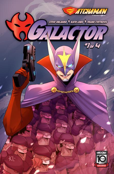 Gatchaman Galactor #1 (of 4) Cvr A Kath Lobo Mad Cave Studios Comic Book